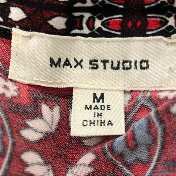 Max Studio Wrap Dress. Size M - Picture 3 of 7